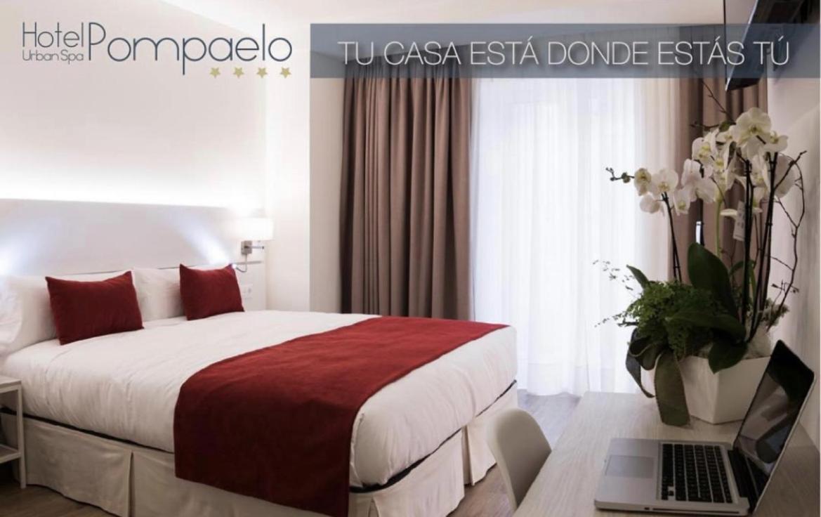 Hotel Pompaelo Plaza Del Ayuntamiento & Spa Pamplona Exteriör bild